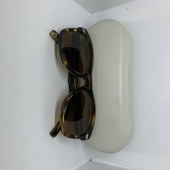 Warby Parker Brown-Gold Thatcher Sunglasses main image 5